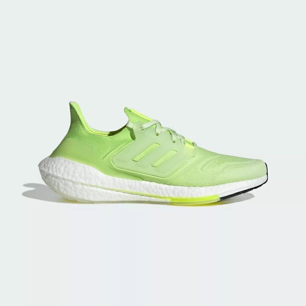 NEW Adidas Ultraboost 22 Running Shoes Men's Sneakers Almost Lime GX5557 US 11.5 - Picture 4 of 11